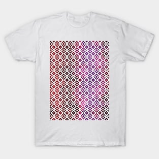 Violet Square Tiles T-Shirt